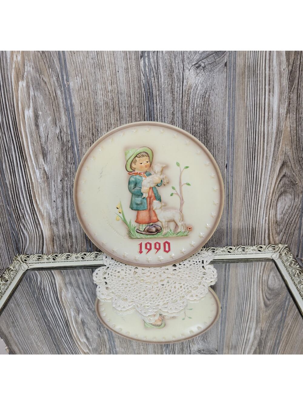 Vintage Goebel Annual Plate, Germany 1990, Collector Hummel